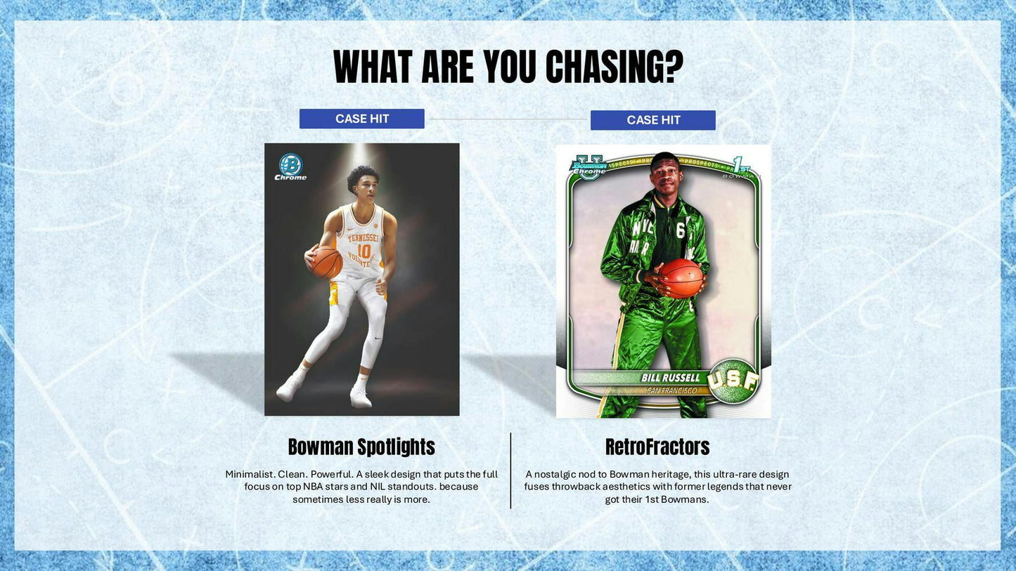 2025-26 Topps Bowman Cartes Basketball NBA Blaster Box ** PRECOMMANDE **