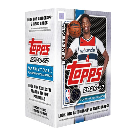2026-27 Topps Flagship Cartes Basketball NBA Blaster Box ** PRECOMMANDE **