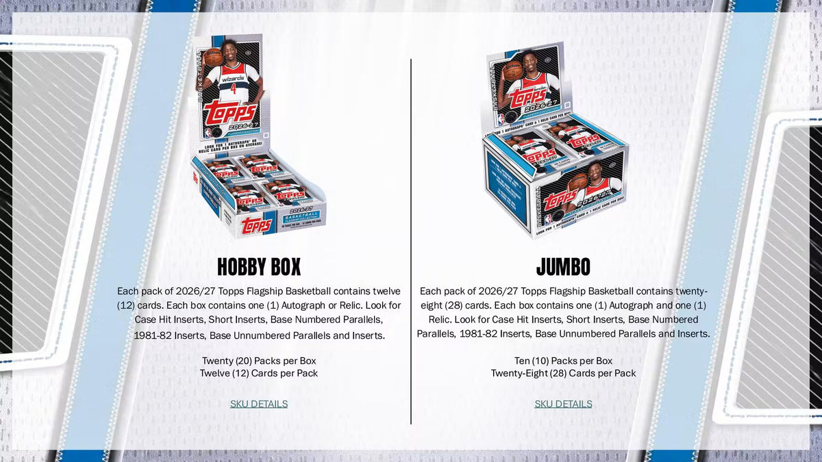 2026-27 Topps Flagship Cartes Basketball NBA Méga Box ** PRECOMMANDE **