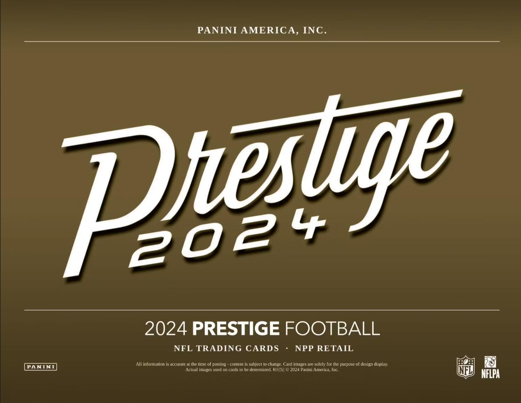 2024 Panini Prestige Cartes Football NFL Méga Box (Hyper Parallels) Panini