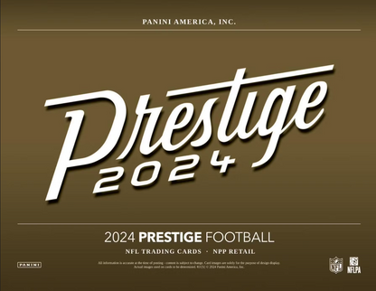 2024 Panini Prestige Cartes Football NFL Méga Box (Hyper Parallels) Panini