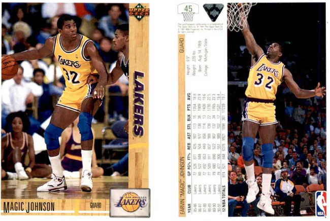 1991-92 Upper Deck Low Cartes Basketball NBA Hobby Pack