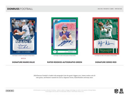 2024 Panini DONRUSS Cartes Football NFL Fat Pack Panini