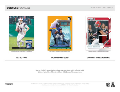 2024 Panini DONRUSS Cartes Football NFL Fat Pack Panini