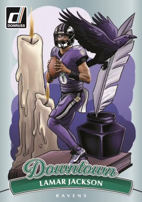 2025 Panini Donruss Cartes Football NFL Holiday Tin