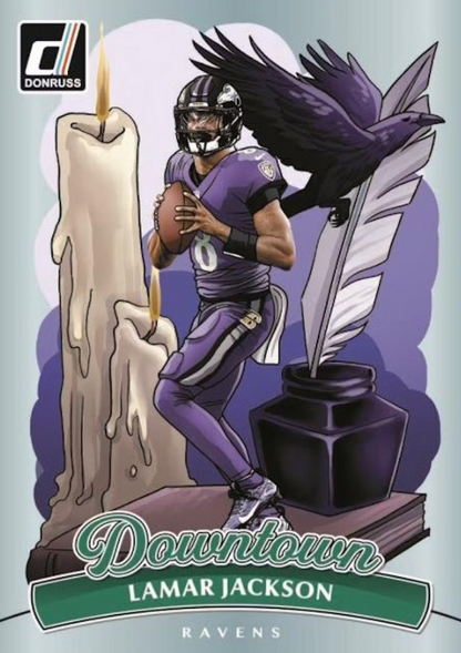 2025 Panini Donruss Cartes Football NFL Holiday Tin