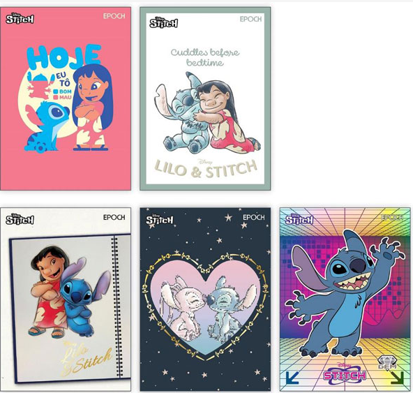 2025 Epoch Lilo & Stitch Cartes Disney Hobby Box