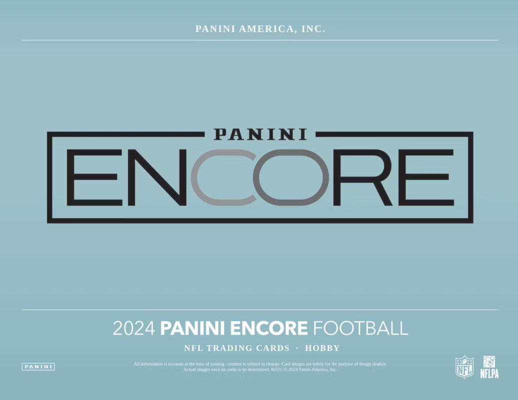 2024 Panini Encore Cartes Football NFL Hobby Box Panini