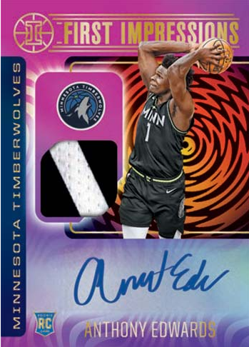 2020-21 Panini Illusions Cartes Basketball NBA Méga Box (Sapphire and Yellow Parallels)