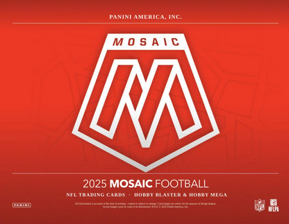 2025 Panini Mosaic Cartes Football NFL Hobby Blaster Box