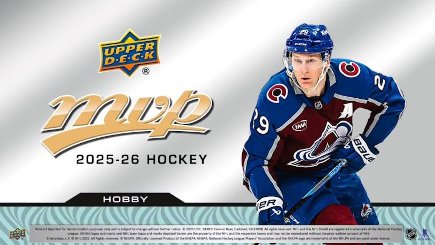 2025-26 Upper Deck MVP  Cartes Hockey NHL Hobby Box Upper Deck