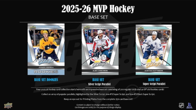 2025-26 Upper Deck MVP  Cartes Hockey NHL Hobby Box Upper Deck