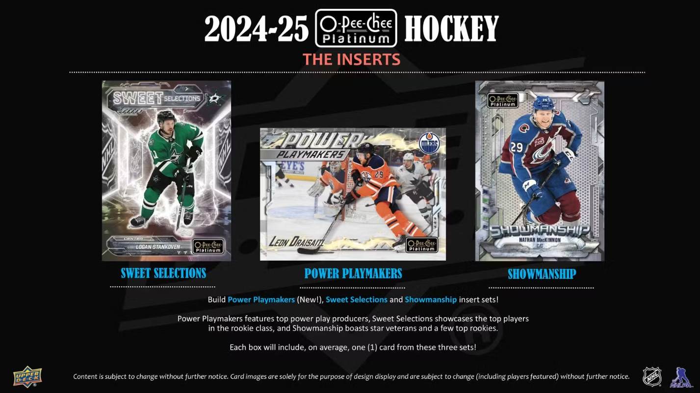 2024-25 Upper Deck O-Pee-Chee Platinum Cartes Hockey NHL Blaster Box