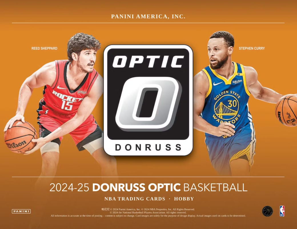 2024-25 Panini Donruss Optic Cartes Basketball NBA Hobby Box Panini