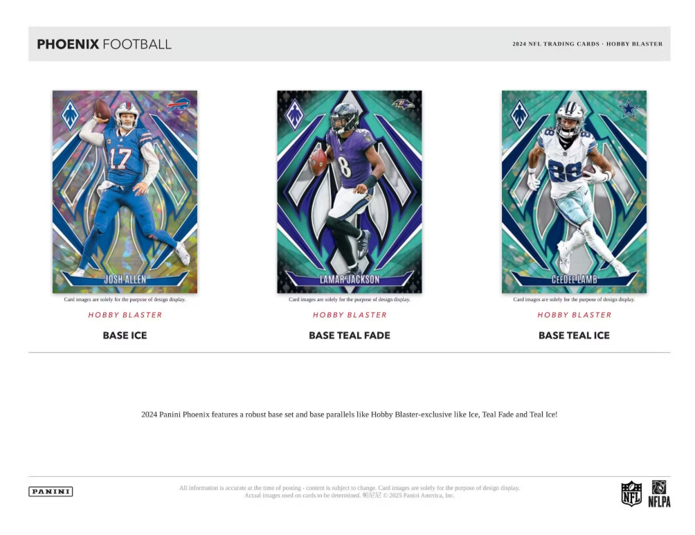 2024 Panini PHOENIX Cartes Football NFL 6-Pack Blaster Box
