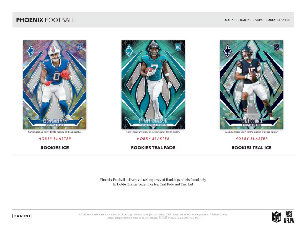 2024 Panini PHOENIX Cartes Football NFL 6-Pack Blaster Box