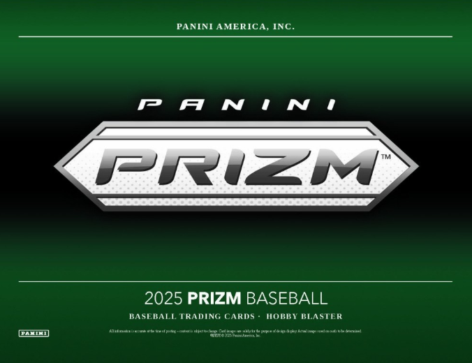 2025 Panini Prizm Cartes Baseball MLB Blaster Box Panini