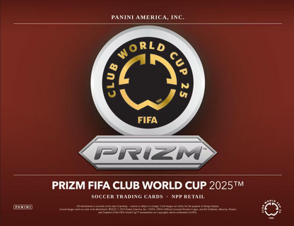 2025 Panini Prizm FIFA Club World Cup Cartes Soccer Blaster Box Panini