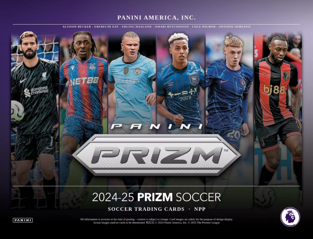 2024-25 Panini Prizm Premier League EPL Cartes Soccer Blaster Box (Pink Mosaïc Prizms) Panini
