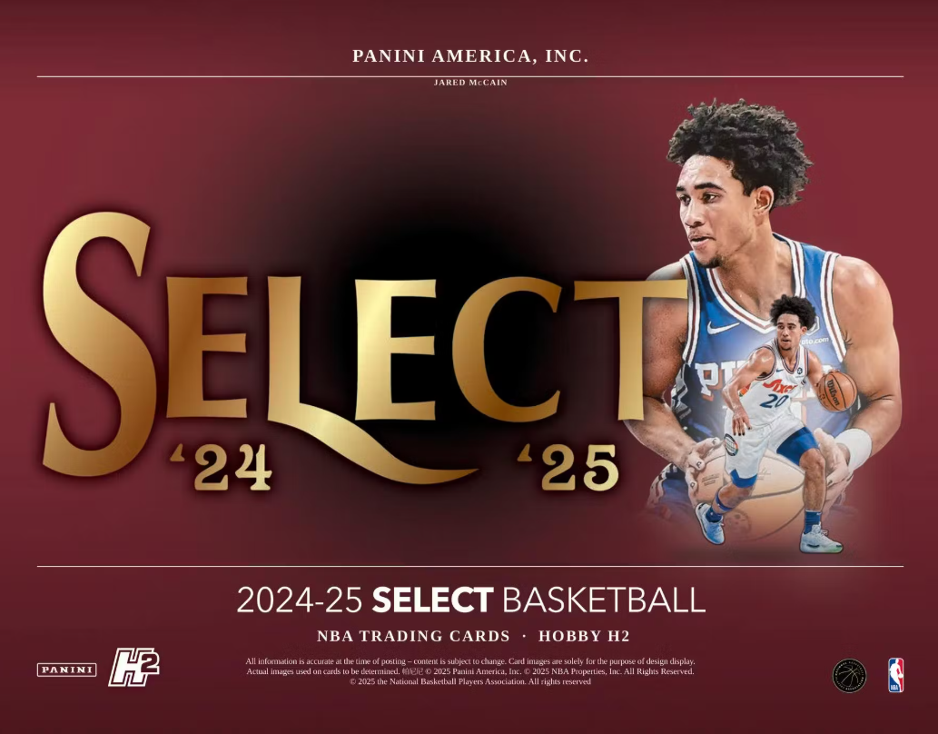 2024-25 Panini Select Cartes Basketball NBA Hobby H2 Box