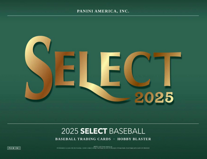 2025 Panini Select Cartes Baseball MLB Hobby Blaster Box