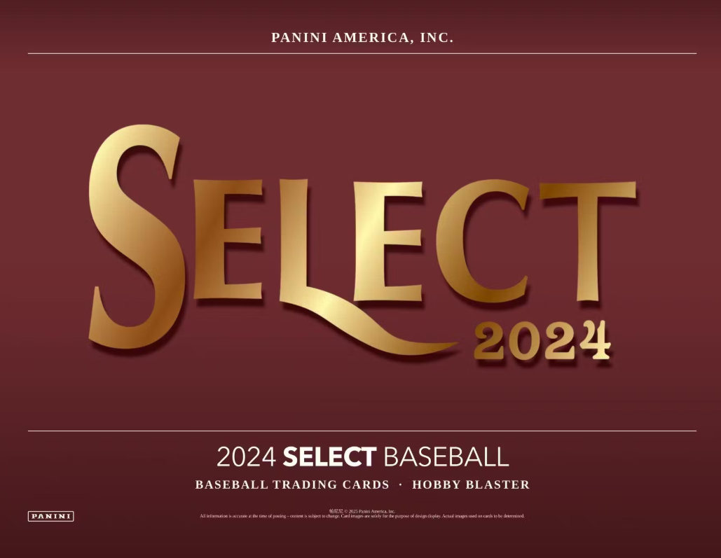 2024 Panini Select Cartes Baseball MLB Hobby Blaster Box Panini