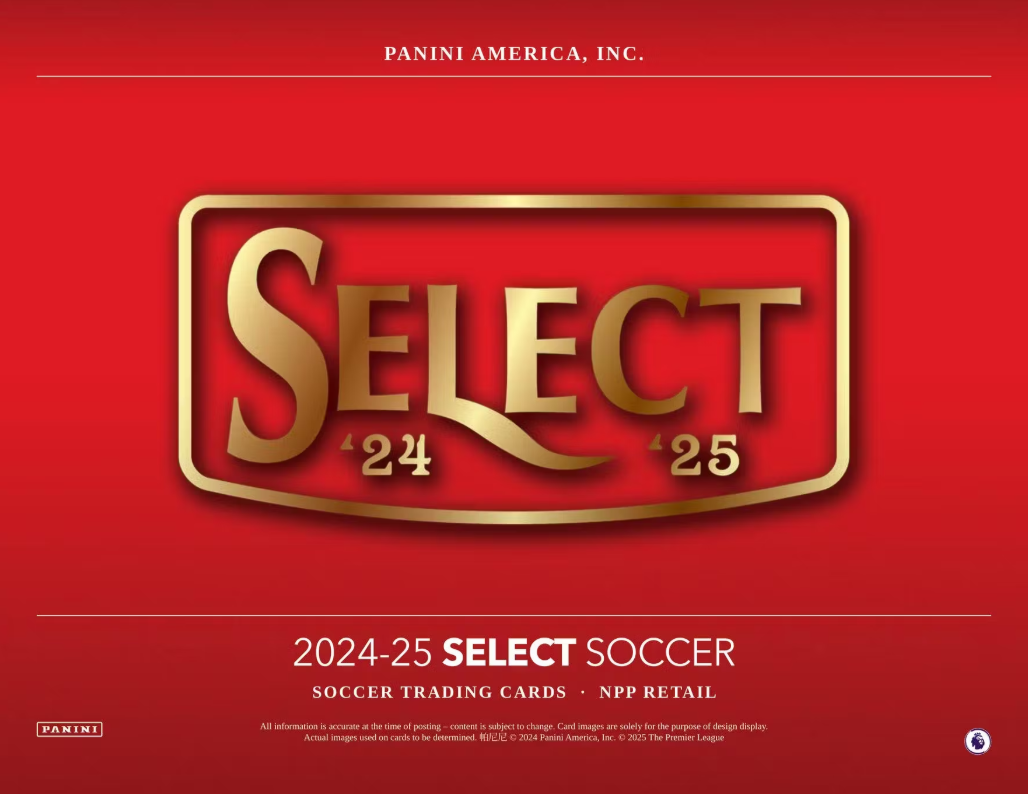 2024-25 Panini Select Premier League EPL Cartes Soccer Méga Box Panini