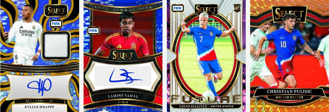2024-25 Panini Select FIFA Cartes Soccer Hobby Blaster Box Panini