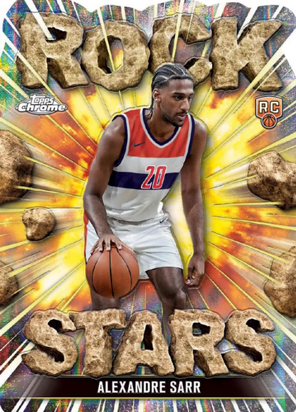 2024-25 Topps Chrome Cartes Basketball NBA Blaster Box