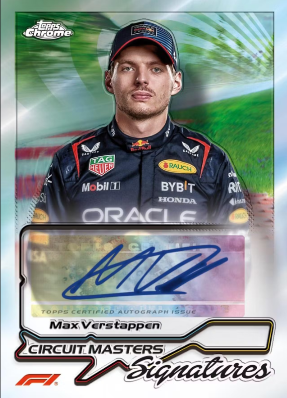 2024 Topps Chrome F1 Cartes Formula 1 Qualifying Lap Hobby Box Topps