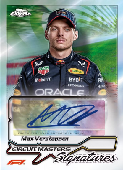2024 Topps Chrome F1 Cartes Formula 1 Qualifying Lap Hobby Box Topps