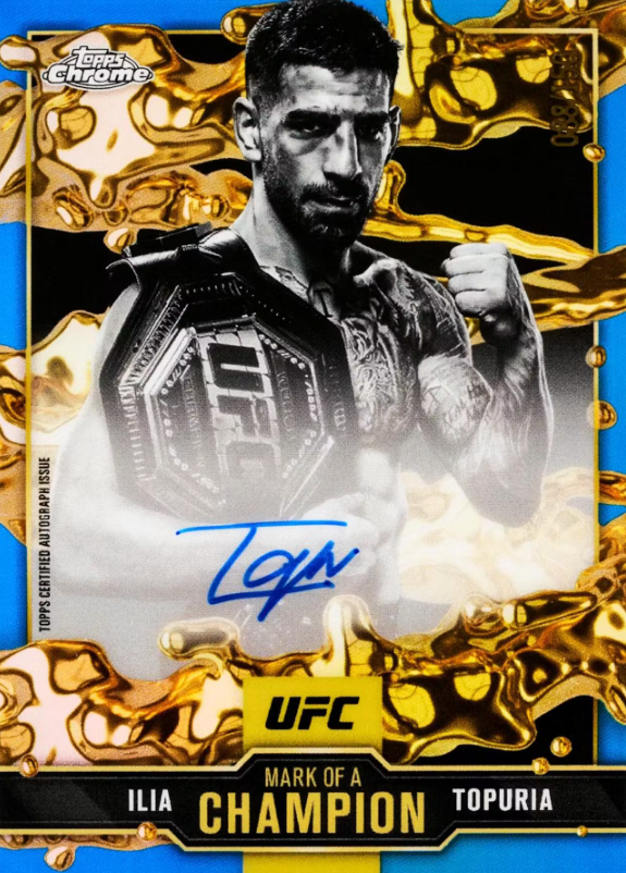 2025 Topps Chrome Cartes UFC Blaster Box Topps