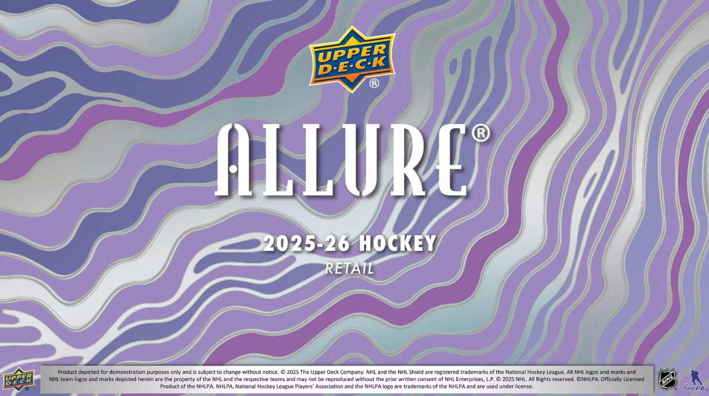 2025-26 Upper Deck Allure  Cartes Hockey NHL Blaster Box