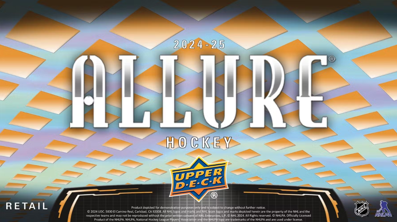 2024-25 Upper Deck ALLURE Cartes Hockey NHL 4-Pack Blaster Box