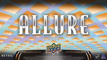 2024-25 Upper Deck ALLURE Cartes Hockey NHL 4-Pack Blaster Box