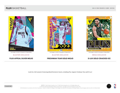 2022-23 Panini FLUX Cartes Basketball NBA 6-Pack Blaster Box Panini