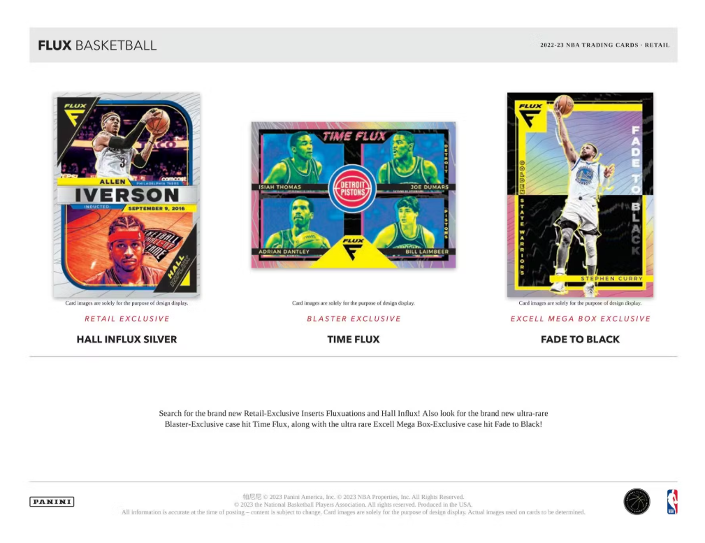 2022-23 Panini FLUX Cartes Basketball NBA 6-Pack Blaster Box