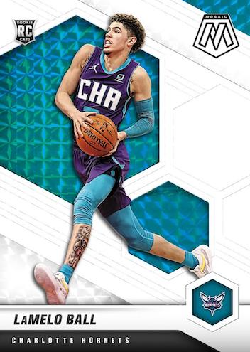 2020-21 Panini Mosaic Cartes Basketball NBA Blaster Box ( Orange Fluorescent Prizms)