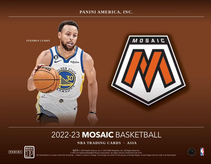 2022-23 Panini Mosaic Cartes Basketball NBA Asia Box