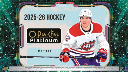 2025-26 Upper Deck O-Pee-Chee Platinum Cartes Hockey NHL Blaster Box