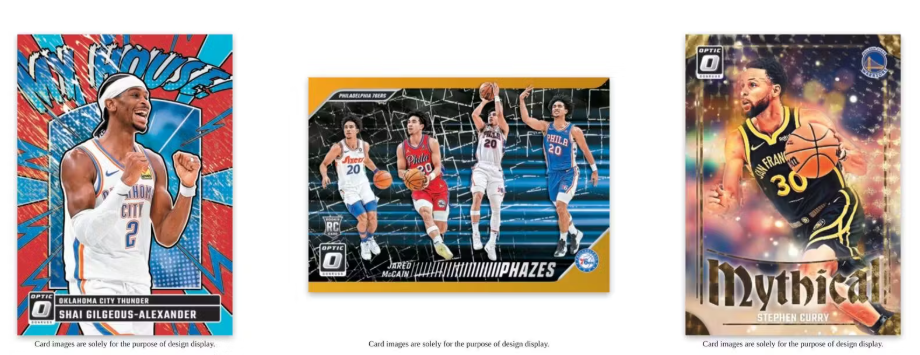 2024-25 Panini Donruss Optic Cartes Basketball NBA Blaster Box Panini