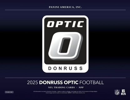 2025 Panini Donruss Optic Cartes Football NFL Méga Box