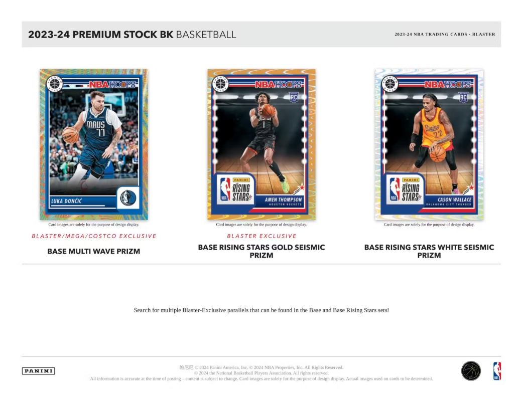 2023-24 Panini Premium Stock Cartes Basketball NBA 6-Pack Blaster Box Panini