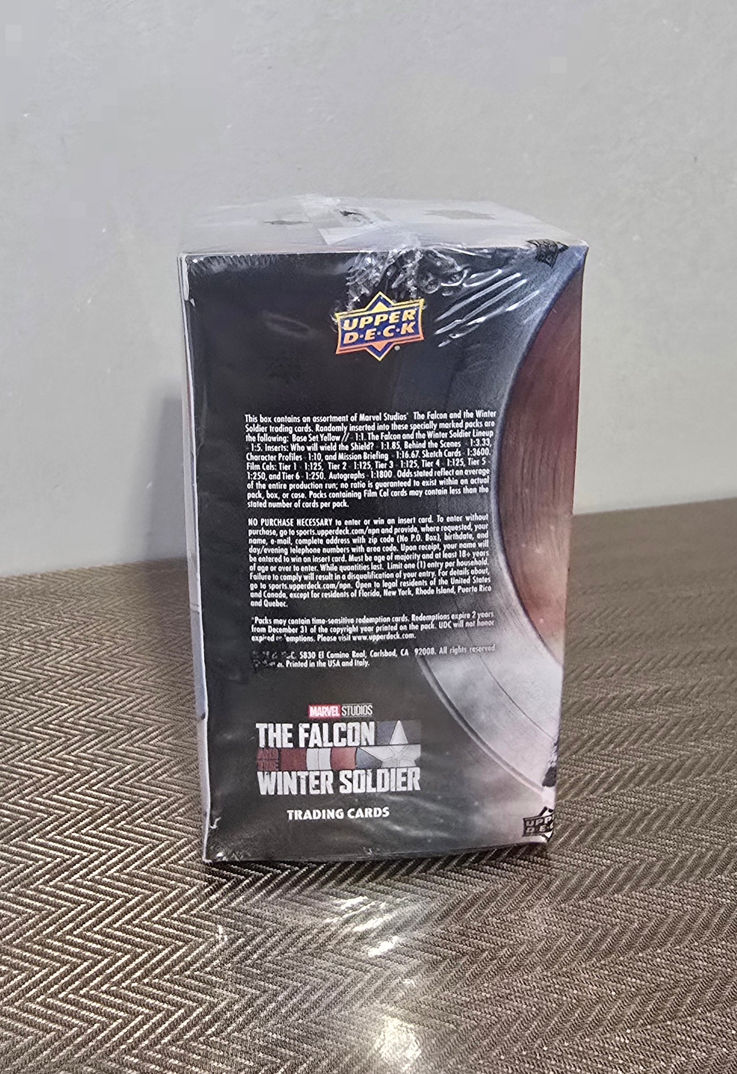 2023 UpperDeck The Falcon and the Winter Soldier Cartes Marvel Studios Blaster Box