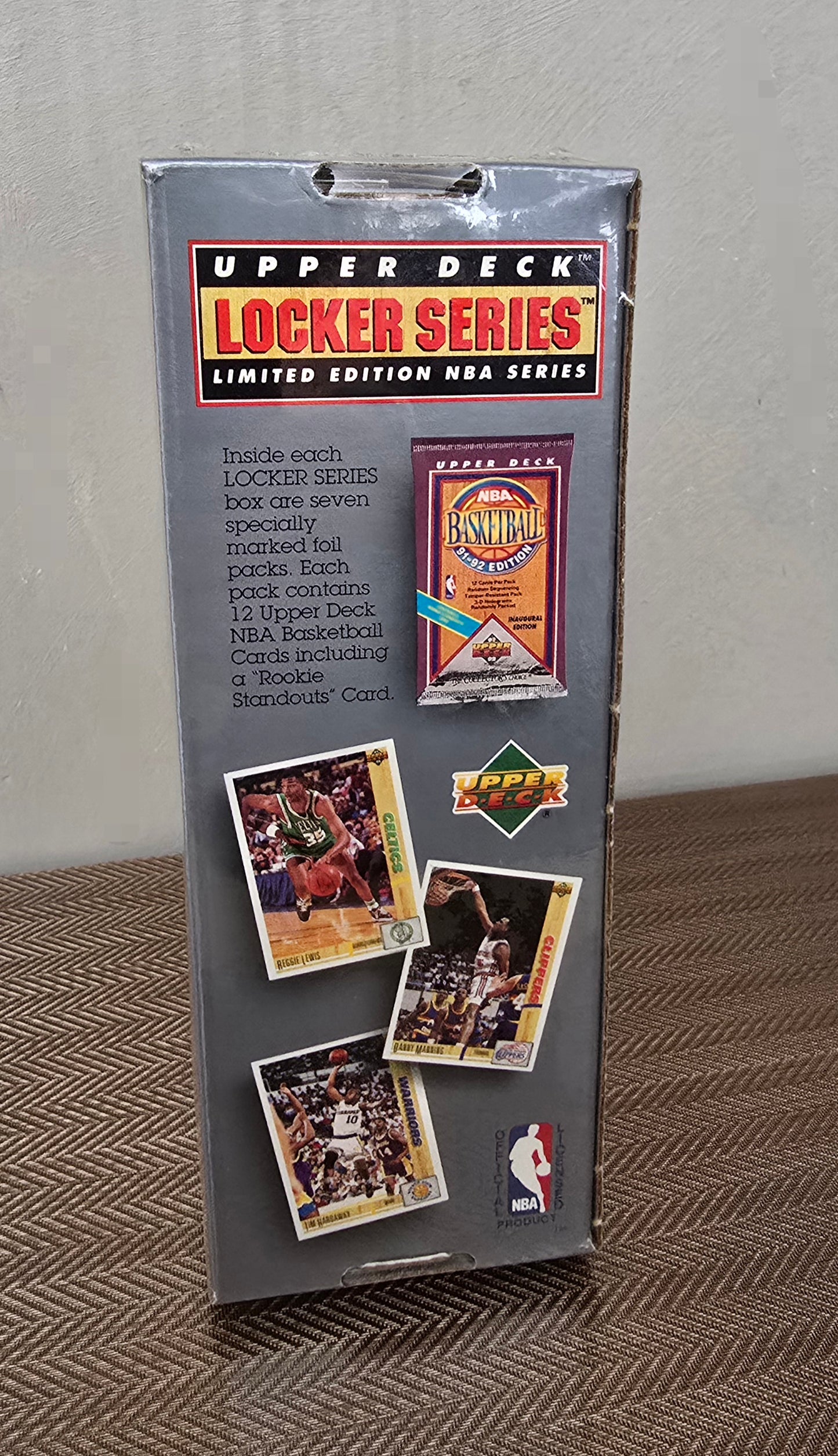 1991-92 Upper Deck Locker Low Cartes Basketball NBA Hobby Box