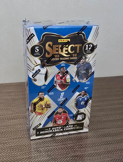2025-26 Panini Select Ligue 1 Cartes Soccer International H2 Box