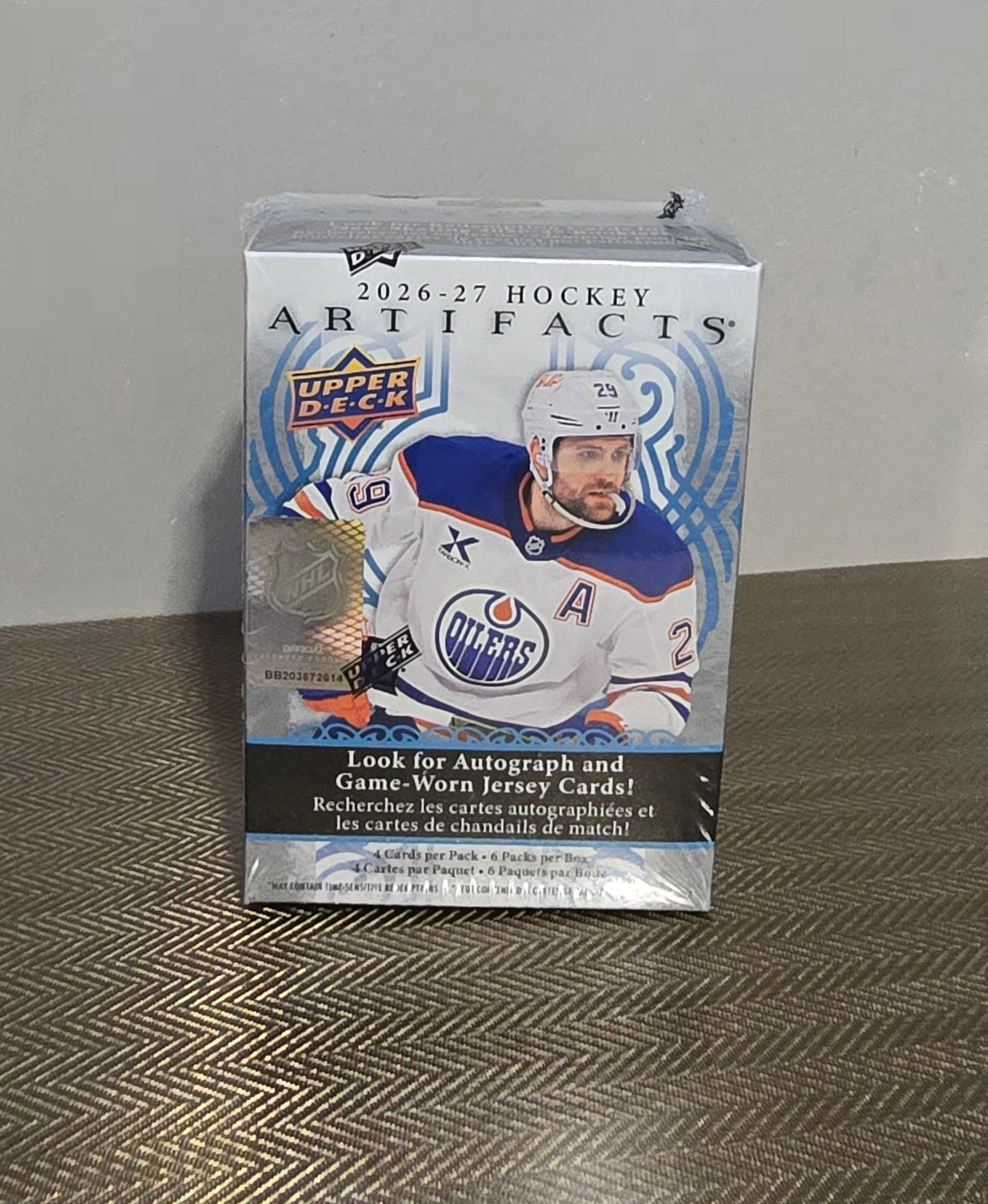 2026-27 Upper Deck Artifacts  Cartes Hockey NHL Blaster Box