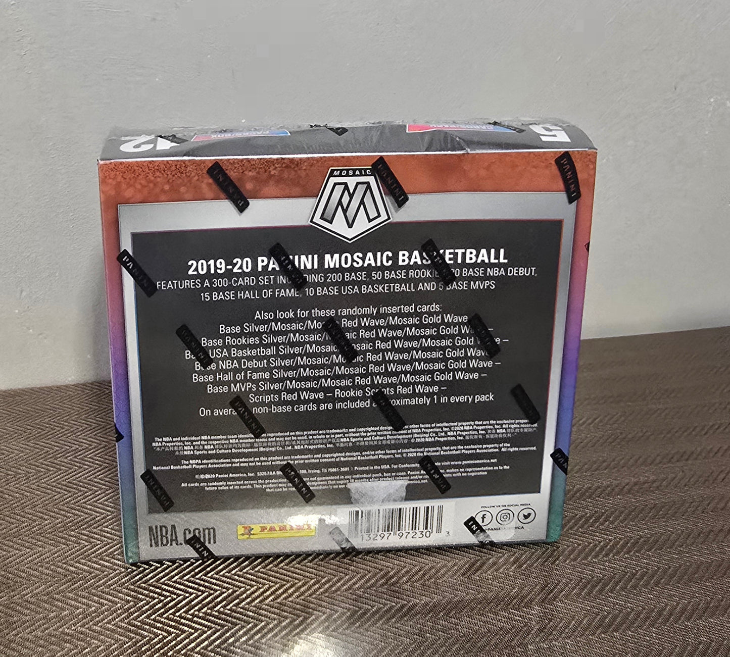 2019-20 Panini Mosaic Cartes Basketball NBA Tmall Box