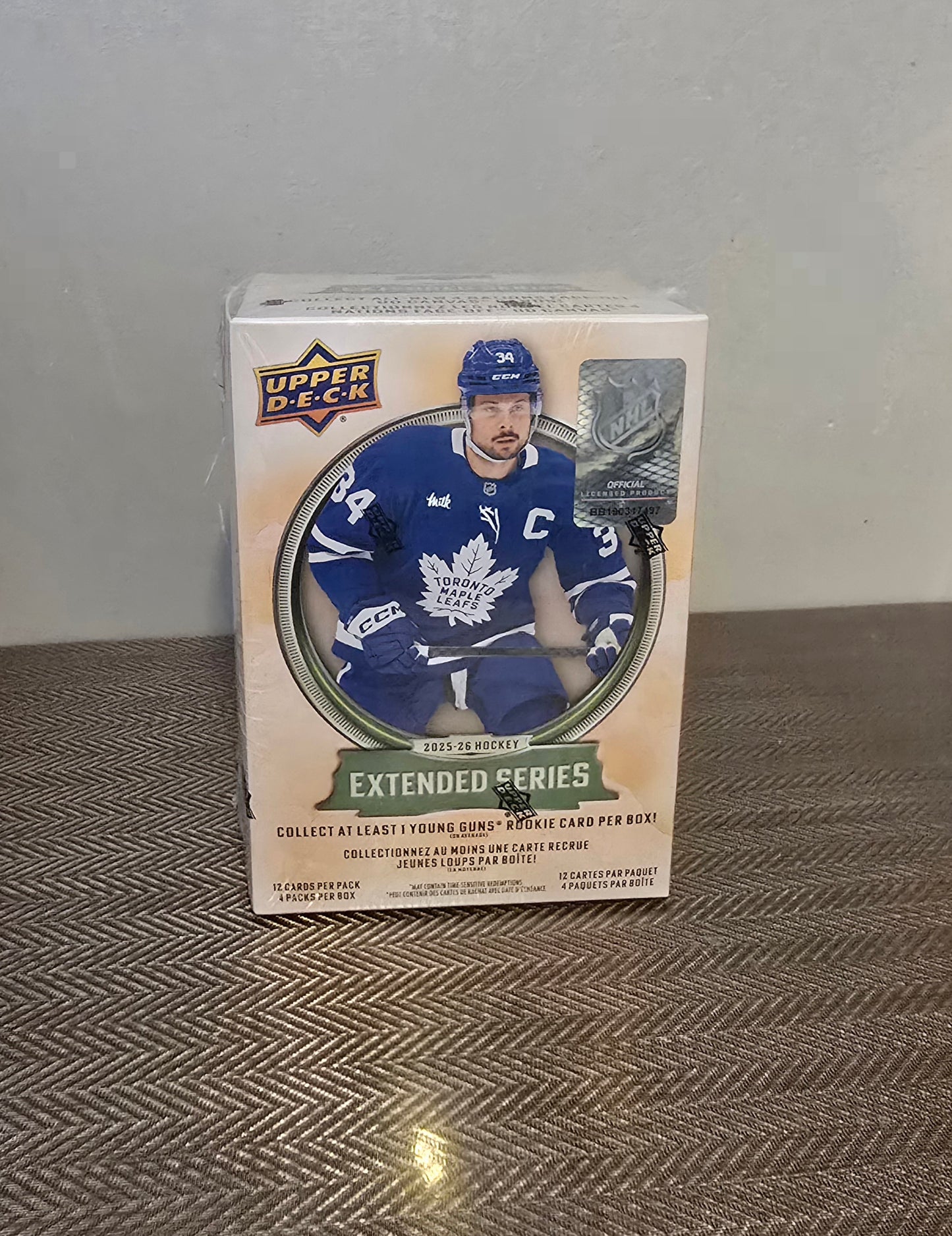 2025-26 Upper Deck Extended Series Cartes Hockey NHL Blaster Box