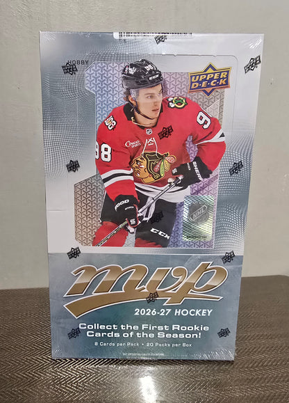2026-27 Upper Deck MVP  Cartes Hockey NHL Hobby Box